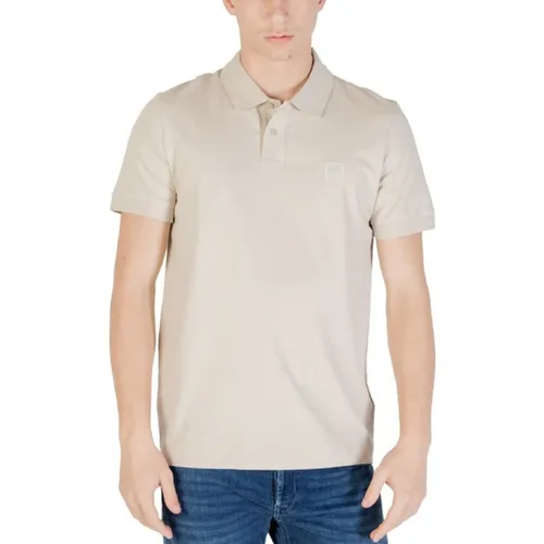 Thời trang Nam Áo Polo - Áo Polo Nam Hugo Boss 50507803PASSENGER 271 Màu Be Size S - Vua Hàng Hiệu