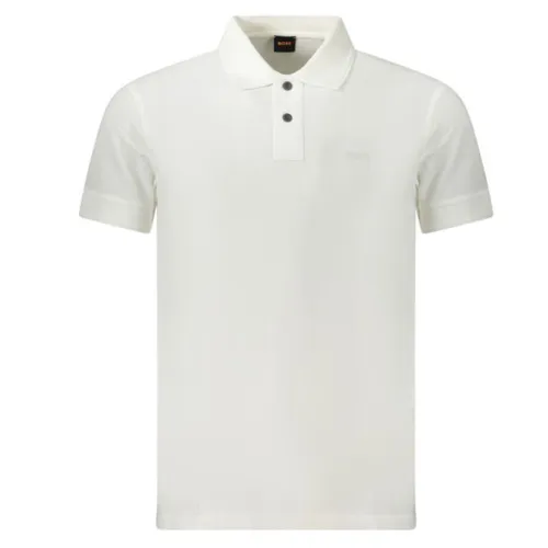 Hugo Boss - Áo Polo Nam Hugo Boss 50507813PRIME_BI100 Màu Trắng Size S - Vua Hàng Hiệu