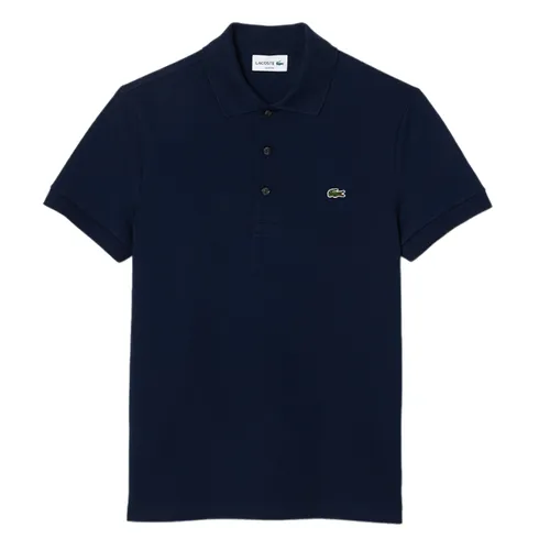Áo Polo Nam Lacoste Men's Piqué Polo Shirt Slim Fit Stretch PH6348 10 166 Màu Xanh Navy Size 2