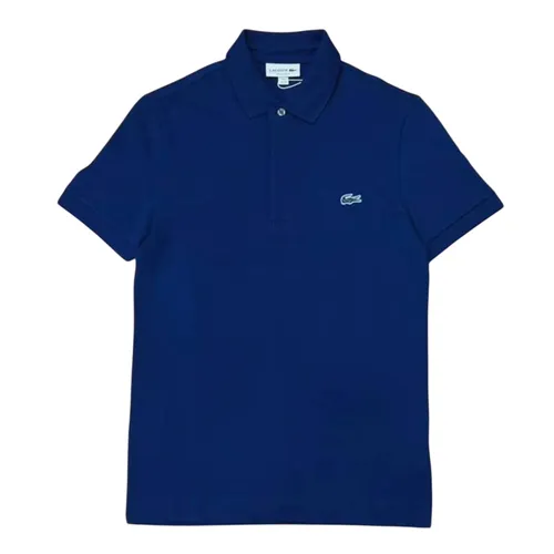 Thời trang Xanh dương Áo Polo - Áo Polo Nam Lacoste Men's Piqué Regular Fit Màu Xanh Dương Size 2 - Vua Hàng Hiệu