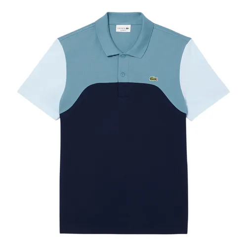 Thời trang Áo Polo - Áo Polo Nam Lacoste Regular Fit L.12.12 Petit Piqué PH2524 I0M Màu Xanh Size 3 - Vua Hàng Hiệu