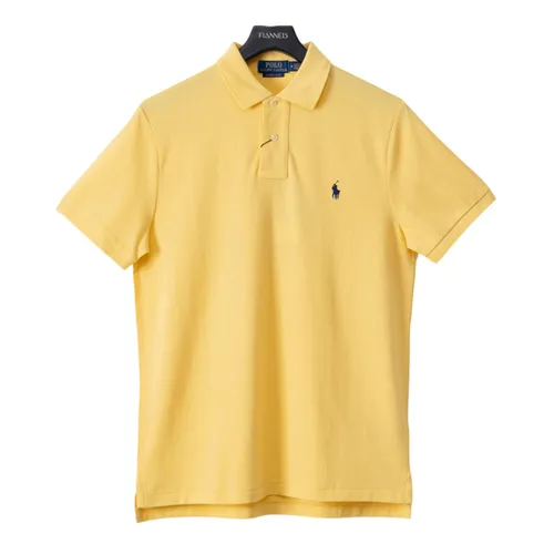 Ralph Lauren - Áo Polo Nam Ralph Lauren In Yellow With Logo Embroidered Màu Vàng Size XS - Vua Hàng Hiệu