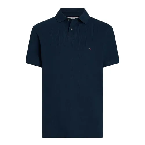 Thời trang Áo Polo - Áo Polo Nam Tommy Hilfiger Logo Embroidery In Navy XM0XM04340 DW5 Màu Xanh Navy Size XS - Vua Hàng Hiệu