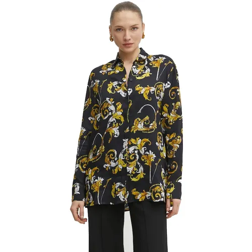 Thời trang - Áo Sơ Mi Nữ Versace 78HAL222 NS639 G89 Màu Đen Size 36 - Vua Hàng Hiệu