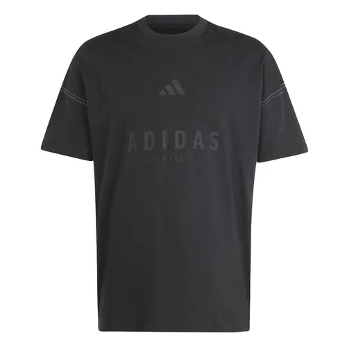 Adidas - Áo Thun Nam Adidas Graphic ALL SZN T-Shirt JJ3658 Màu Đen Size XL - Vua Hàng Hiệu