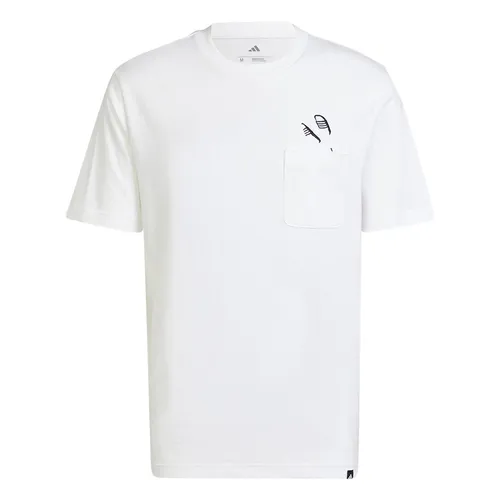Áo Thun Nam Adidas Lounge Graphic Slides JC5282 Tshirt Màu Trắng Size XS - Thời trang - Vua Hàng Hiệu