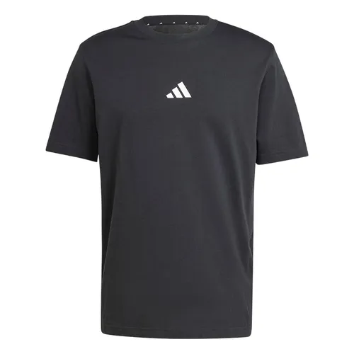 Áo Thun Nam Adidas Single Jersey Logo Small Essentials JE9024 Màu Đen Size XS