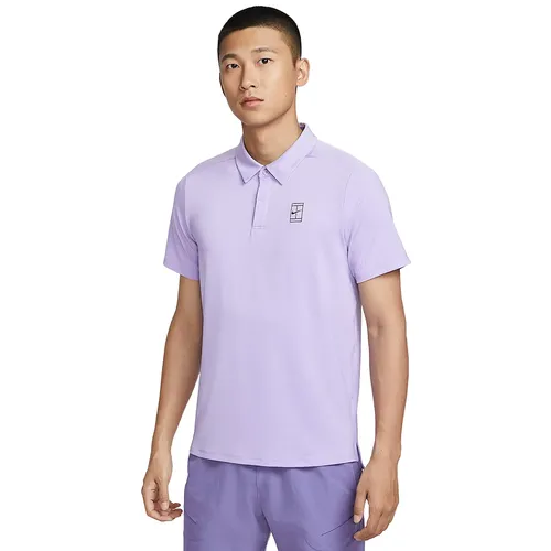 Thời trang - Áo Thun Nam Nike Men's Court Advantage Dri-Fit Quick Dry Tennis Lapel T-Shirt FZ6908-515 Màu Tím Size M - Vua Hàng Hiệu