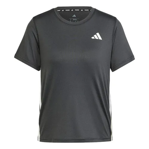 Thời trang Nữ - Áo Thun Nữ Adidas 3 Sọc Train Essentials JH1392 Tshirt Màu Đen Size XS - Vua Hàng Hiệu