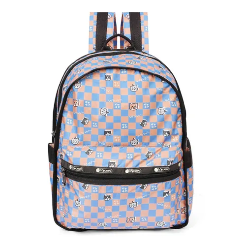 Balo LeSportsac Route Backpack LeSportsac X Douya Blue/ Orange Màu Xanh - Cam