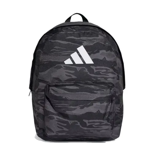 Balo Unisex Adidas Classic Graphic JF6086 Màu Đen Xám