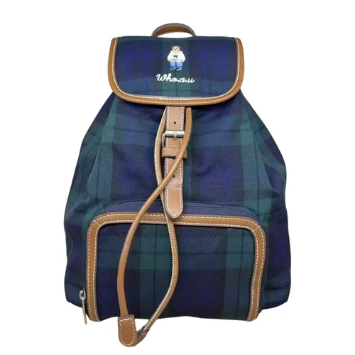 WHOAU - Balo WHOAU Steve Backpack Màu Xanh - Vua Hàng Hiệu