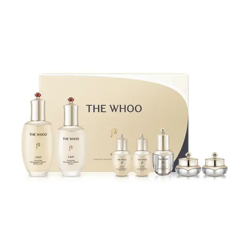 Mỹ phẩm - Bộ Dưỡng Da Whoo Cheongidan Rejuvenating Pro-Radiance 2pcs Set 7 Món - Vua Hàng Hiệu