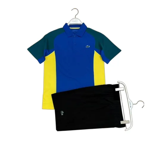 Bộ Quần Áo Cộc Tay Nam Lacoste Tennis Ultra Dry Màu Xanh Đen Size 2 - Thời trang - Vua Hàng Hiệu
