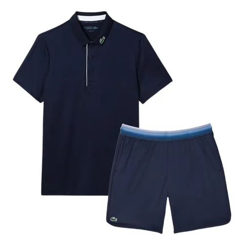 Thời trang Lacoste - Bộ Quần Áo Nam Lacoste Sport Jersey Golf DH3982 10 525/GH3150 00 525 Màu Xanh Navy Size 3 - Vua Hàng Hiệu