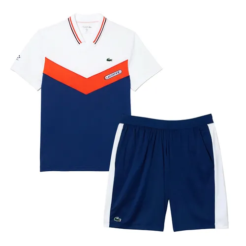 Thời trang - Bộ Quần Áo Thể Thao Nam Lacoste Tennis x Daniil Medvedev GH1098/DH1099 Màu Navy/Trắng Size 3 - Vua Hàng Hiệu