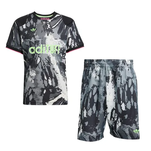 Bộ Thể Thao Adidas Archive AOP KD2351/KD4801 Màu Đen Xám Size XS (Form Âu) - Thời trang - Vua Hàng Hiệu