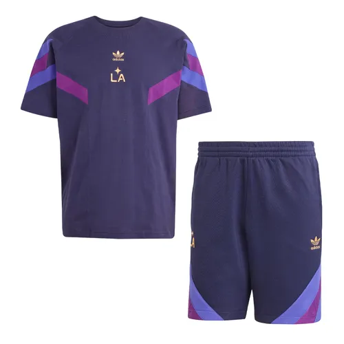 Bộ Thể Thao Nam Adidas LA Galaxy Originals JF2671/JF2674 Màu Xanh Tím Size S (Form Âu) - Thời trang - Vua Hàng Hiệu
