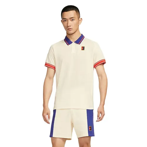 Thời trang - Bộ Thể Thao Nam Nike Court Heritage Men's Tennis FQ2102-110/FZ6952-110 Màu Kem Size S (Form Á) - Vua Hàng Hiệu