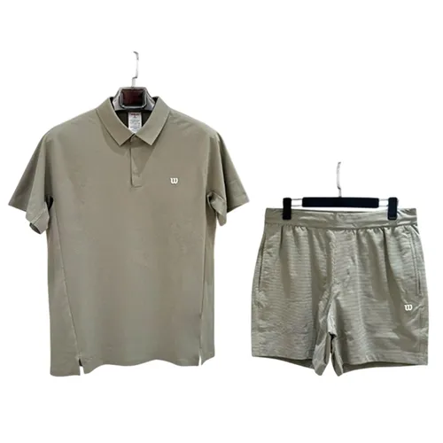 Wilson - Bộ Thể Thao Nam Wilson Daily All Seasons Màu Xám Size S (Form Á) - Vua Hàng Hiệu
