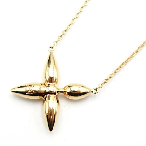 Dây Chuyền Nữ Louis Vuitton LV Coriel Izette Necklace Nanogram M00365 Màu Vàng Gold