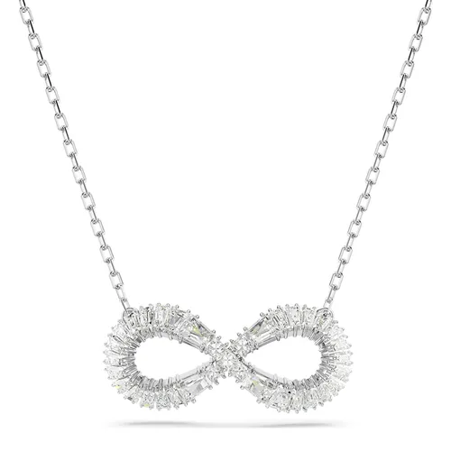 Dây Chuyền Nữ Swarovski Hyperbola Pendant Infinity, White, Rhodium Plated 5679434 Màu Bạc