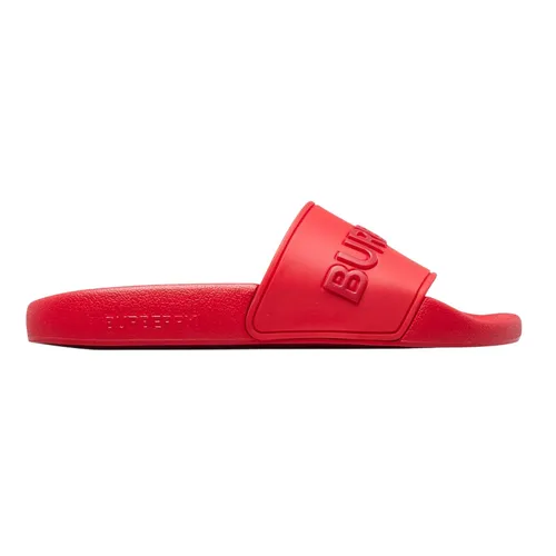 Dép Burberry - Dép Burberry Red Rubber Pool Slide Sandals Màu Đỏ Size 40 - Vua Hàng Hiệu