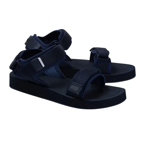 Dép - Dép Nam Lacoste Men's Suruga Textile Sandals 739CMA0038 95K Màu Xanh Navy Size 39.5 - Vua Hàng Hiệu