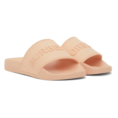 Dép Burberry - Dép Nữ Burberry Pink Furley Slides Màu Hồng Size 37 - Vua Hàng Hiệu