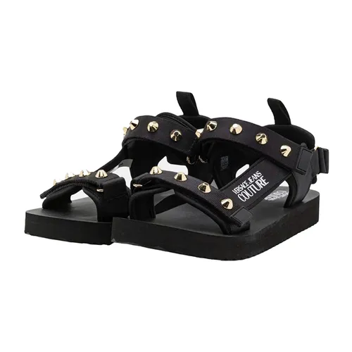 Dép - Dép Sandal Nam Versace Tán Đinh 78YA3S7C ZS636 G89 Màu Đen Size 42 - Vua Hàng Hiệu