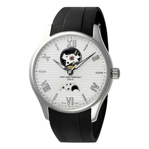 Đồng hồ - Đồng Hồ Nam Frederique Constant Automatic Moonphase FC-320SS5B6 (FC320SS5B6) Màu Trắng Đen - Vua Hàng Hiệu