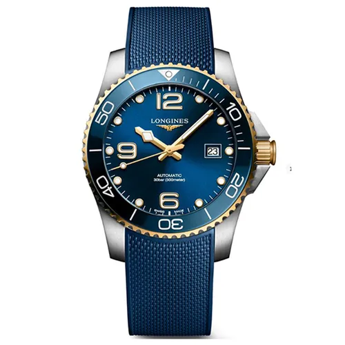 Đồng Hồ Nam Longines Hydroconquest L3.781.3.96.9 Màu Xanh
