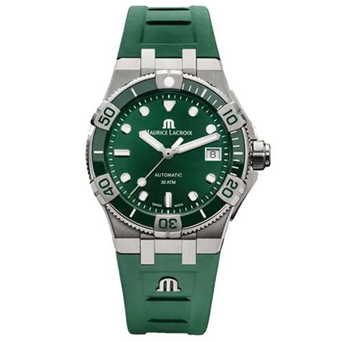 Đồng Hồ Nam Maurice Lacroix Aikon Automatic Venturer AI6057-SSL50-630-5 Màu Xanh Lá