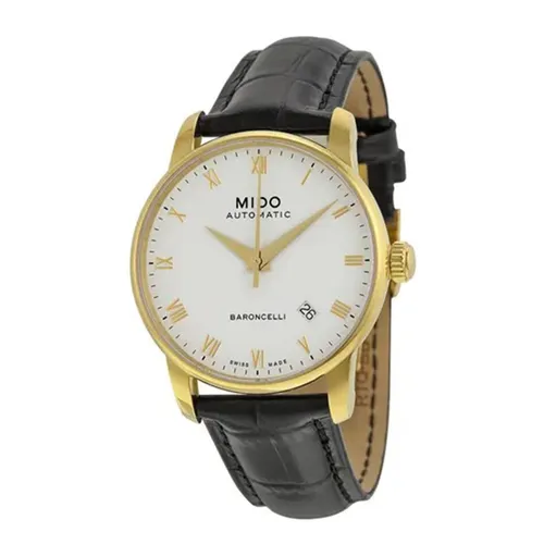 Đồng Hồ Nam Mido Baroncelli II Automatic M8600.3.26.4 (M86003264) Màu Đen Vàng