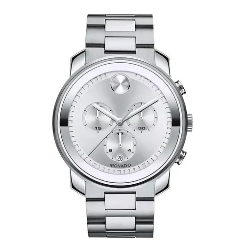 Đồng hồ Nam - Đồng Hồ Nam Movado Bold Chronograph Watch 3600276 Màu Bạc - Vua Hàng Hiệu