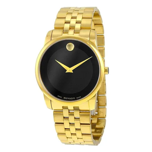 Movado - Đồng Hồ Nam Movado Men's Watch 0606997 Màu Đen - Vàng - Vua Hàng Hiệu