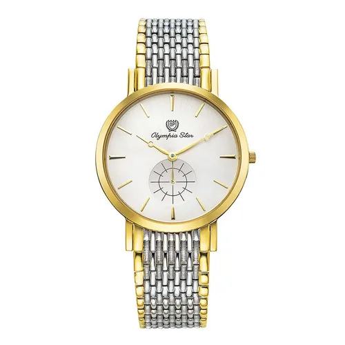 Đồng hồ Nam - Đồng Hồ Nam Olympia Star OPA58082MSK-T Màu Demi (Bạc/Vàng) - Vua Hàng Hiệu