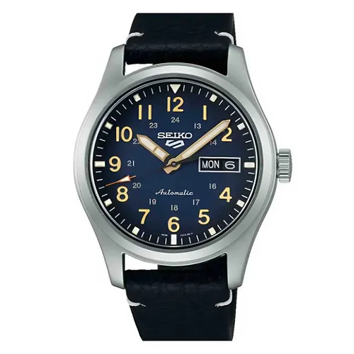 Đồng hồ Seiko - Đồng Hồ Nam Seiko 5 Sports SRPG39K1 Màu Xanh Bạc - Vua Hàng Hiệu