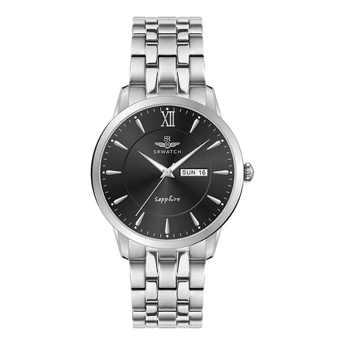 Đồng hồ - Đồng Hồ Nam SRWATCH SG1905.1101TE Màu Đen Bạc - Vua Hàng Hiệu