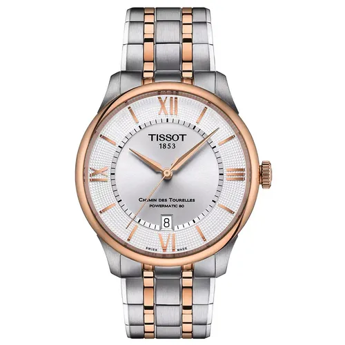 Đồng Hồ Nam Tissot T139.807.22.038.00 Màu Demi (Bạc – Vàng Hồng)