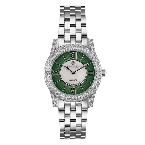 Đồng hồ - Đồng Hồ Nữ Bentley BL2415-101BWGI-DLS-XL Màu Xanh Bạc - Vua Hàng Hiệu