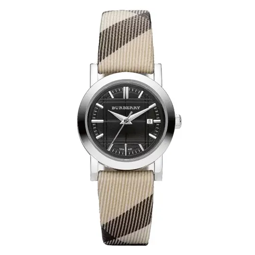 Đồng hồ Burberry - Đồng Hồ Nữ Burberry The City Nova Check Watch BU1773 Màu Be/Đen - Vua Hàng Hiệu