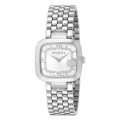 Đồng hồ - Đồng Hồ Nữ Gucci Silver Stainless Steel YA125414 Màu Bạc - Vua Hàng Hiệu