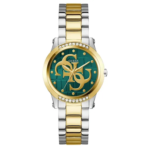 Đồng Hồ Nữ Guess GW0861L4 Ladies Watch Annette 36mm Màu Vàng Xanh - Đồng hồ - Vua Hàng Hiệu