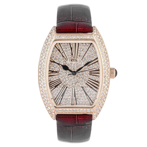 Đồng Hồ Nữ Kemil K&M  KM1912-VH-CLM-DHM Rose Gold Màu Đỏ - Vàng Hồng