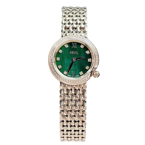 Đồng Hồ Nữ Kemil K&M KM2502 Màu Xanh Green