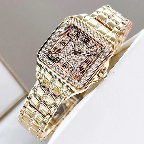 Đồng Hồ Nữ Kemil K&M Watch KM3110 Màu Vàng Gold