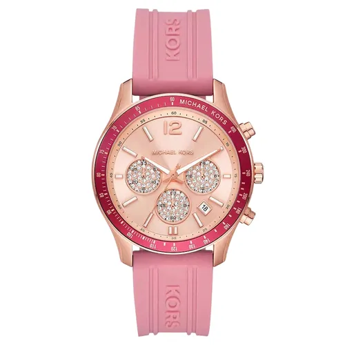 Đồng hồ - Đồng Hồ Nữ Michael Kors Berkley Quartz MKO1039 Màu Hồng - Vua Hàng Hiệu