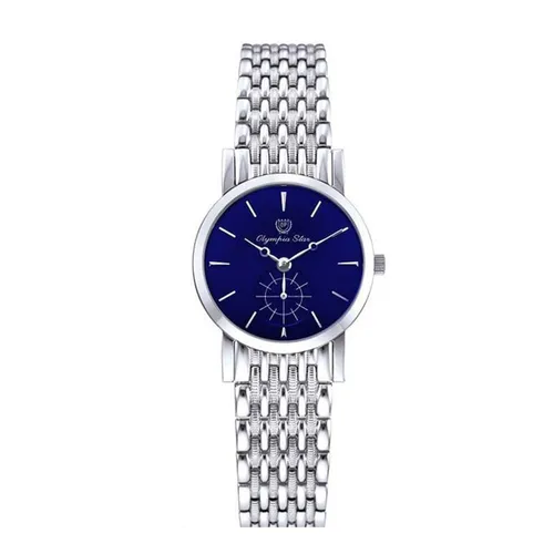 Đồng Hồ Nữ Olympia Star OPA58082LS-X Màu Xanh Bạc