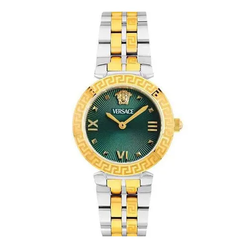 Đồng Hồ Nữ Versace Daphnis Green Dial Watch VEOCA0424 Màu Demi Mặt Xanh